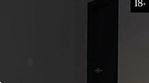 Beautiful anime game with big nipples and cum inside the pussy