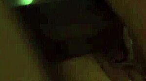 Petite babe gets pussy dominated by father in law and swallows cum