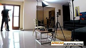 Wild Threesome with Icy Ebony Succubus and Devin Drills