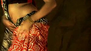 Erotic seduction unfolds with undressing and teasing in India