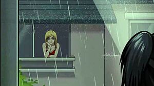 eren passionately fills mikasa's gothic body with cum daily.