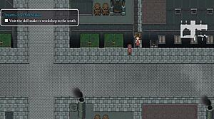 detective girl strips naked in steam city