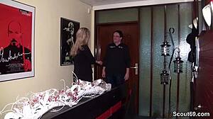 German Milf Hooks Up with Stranger from Scout69 for Wild Fucking Session