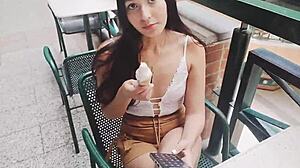 Mall meeting turns into home fuck with stranger and cute latin teen