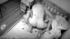 Solo player in the dark, security camera captures every moment