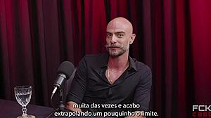 fckcast 2 - recording orgy with audience - featuring reco romanello's big cock anal