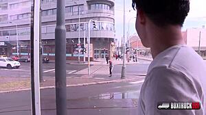 vanessa shelby learns to lick wet pussy in public outdoor setting