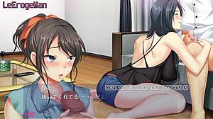 Intense Blowjob And Creampie In This Anime Couple's Scene From Nodoka 6