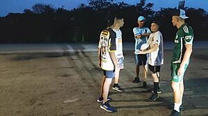 ever seen a hot homemade gay suruba with football boys?