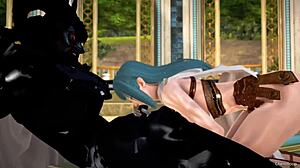 3d hentai demon king fucks young warrior