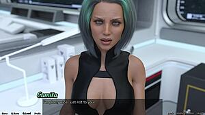 3D animated femdom hentai with a huge cumshot