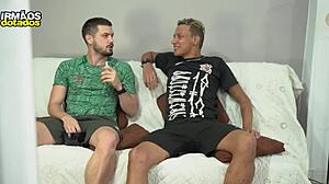 Lost The Game But Won The Friend's Ass For Blowjob And Bareback!