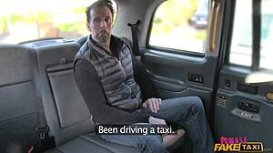 Female fake taxi driver stretches passenger in uk taxi