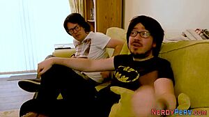 British amateur tricked into sucking yorkshire dick in reality handjob facial