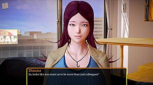 my new family plays erotic game with big tits