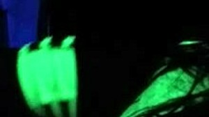 dayanara's enticing black light sex in pov