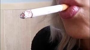 Look at this smokin' sexy hot babe in her miniskirt