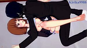 Miko Ino and Tsubame Koyasu tease Yu Ishigami in intense hentai sex?