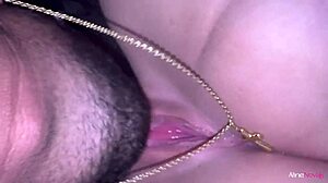 loira peituda gets wet while getting her pussy sucked and begs for boyfriend's cock - aline novak