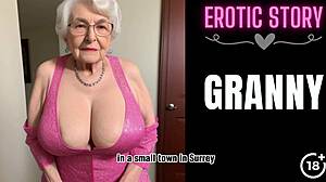 Granny's Christmas Gift Turns Naughty with Mature Taboo Action in Part 1