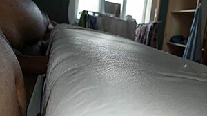 i fuck the hole in the mattress and ejaculate on the mattress