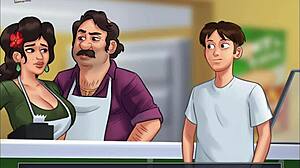 Check out Summertime Saga 122 with big ass action in anime hentai