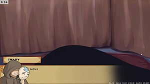 The first part of the Four Elements Trainer visual novel