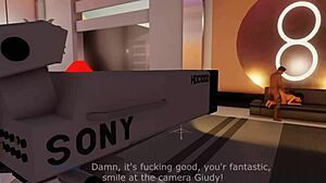 Bold Doggystyle Casting With Brunette Giudy