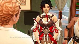 I feel naughty in this 3d hentai preview