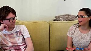 British amateur tricked into sucking yorkshire dick in reality handjob facial