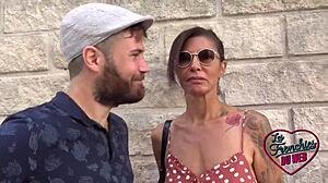 Charlotte, the flirty 40-year-old French barmaid, craves wild anal with tattoos flashing. Her brunette boobs bounce in amateur european fun