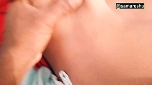 Indian maid gives blowjob then gets fucked. Wife watches the action.