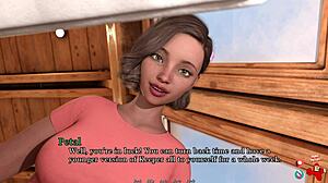 Animated porn movie with a small girl and no commentary