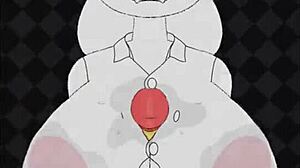 Teacher Toriel From Deltarune Gets Banged By Monster Cock With Titty Fuck And Blowjob Leading To Cumshot