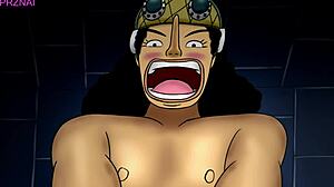 Amateur parody of One Piece with X Usopp, live2d animation