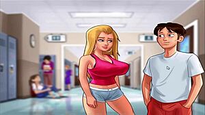 What uncensored scenes await in Summer Time Saga Part 33?