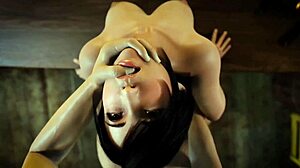 cloud and tifa get wild after drinks in epic late-night fun