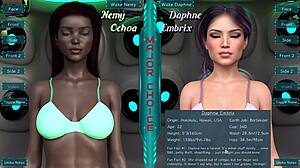 In Stranded in Space 48, 'Pick the new girl with big tits.'