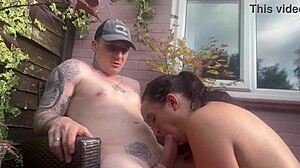 British housewife milf begs for gay action