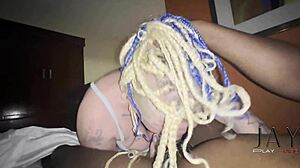 livieblainn wakes up jay playhard with big black cock