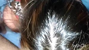 Latina begs boyfriend for monster cock fucking while uploading xvideos