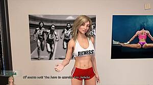 Big City Pleasures 41: Katia Doing Hot Stretches