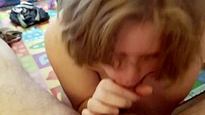 Specific Wife Giving Blowjob During Husband's Nap Time