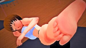 Chi works out her sexy ass and gets creampied