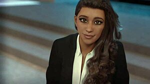 i sucked my friend's monster cock in public while girlfriend watched, then he cumshotted my pretty boobs