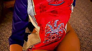 Indian Housewife, Wanna Join Romantic Bed Sex with Creampie?