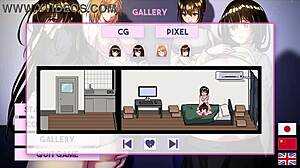 The story of a gallery of an apartment - A hentai game with a janitor and a cook