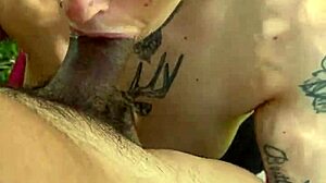 Friend Invites to Quinta, Latina Slut Sucks Dick Publicly Outdoors