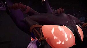 Raiden Shogun Endures Intense Gangbang