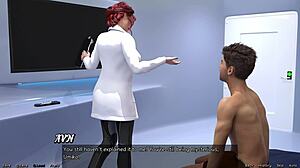 In Stranded in Space 48, 'Pick the new girl with big tits.'